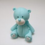 Macko pastel modrý