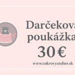 Darčeková poukážka na 30€