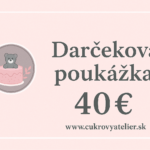 Darčeková poukážka na 40€