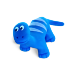Cukrová figúrka Dino modrý